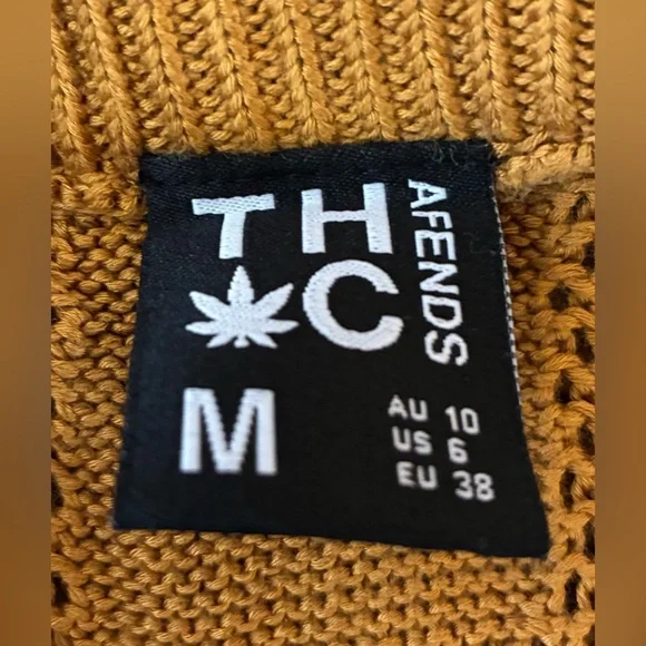 AFENDS Womens Femme - Knit Maxi Skirt - Mustard - Picture 3 of 4